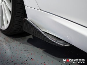 Alfa Romeo Giulia Side Skirt Flaps - Carbon Fiber - Stile Italia